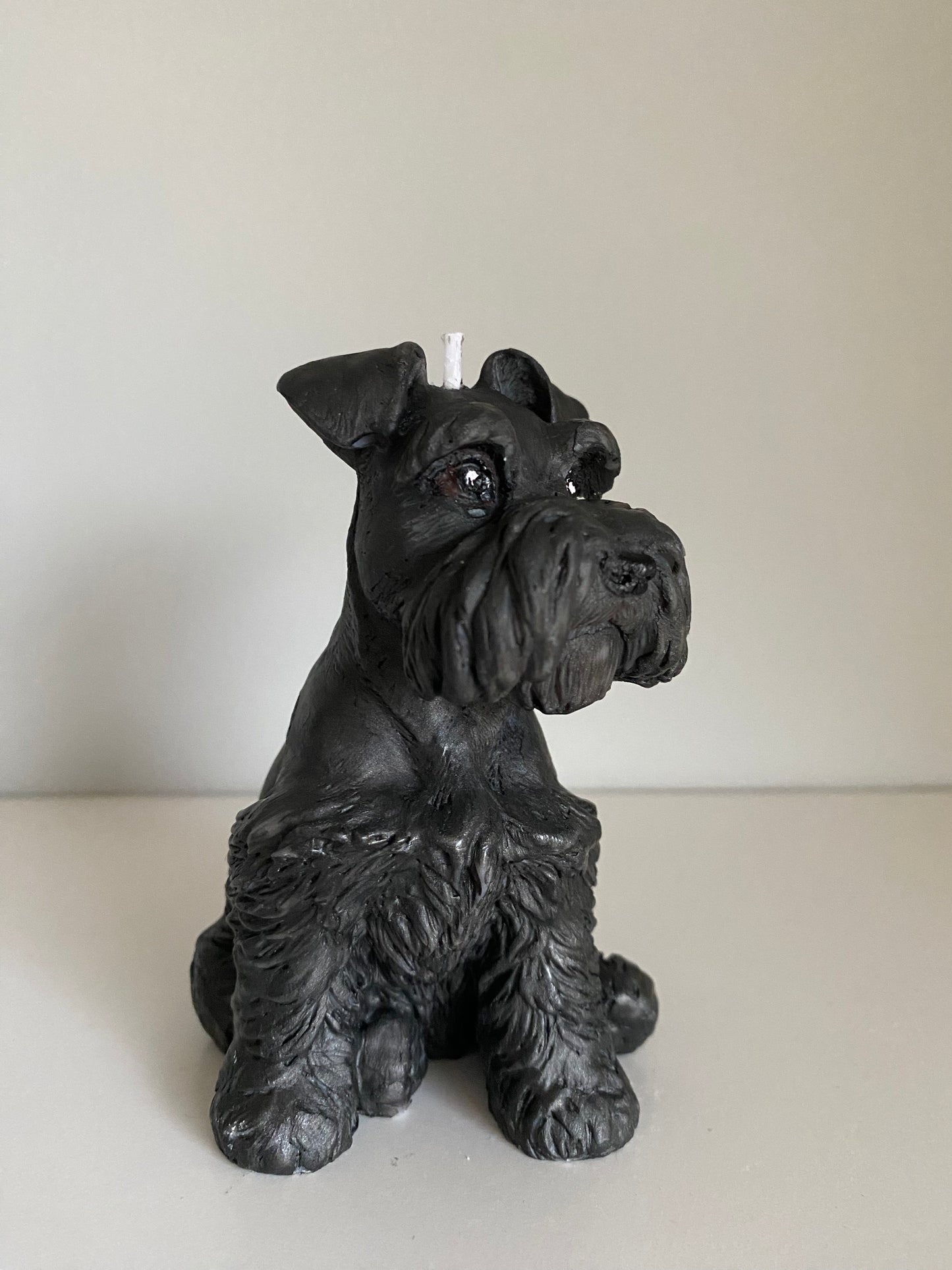 Schnauzer Candle