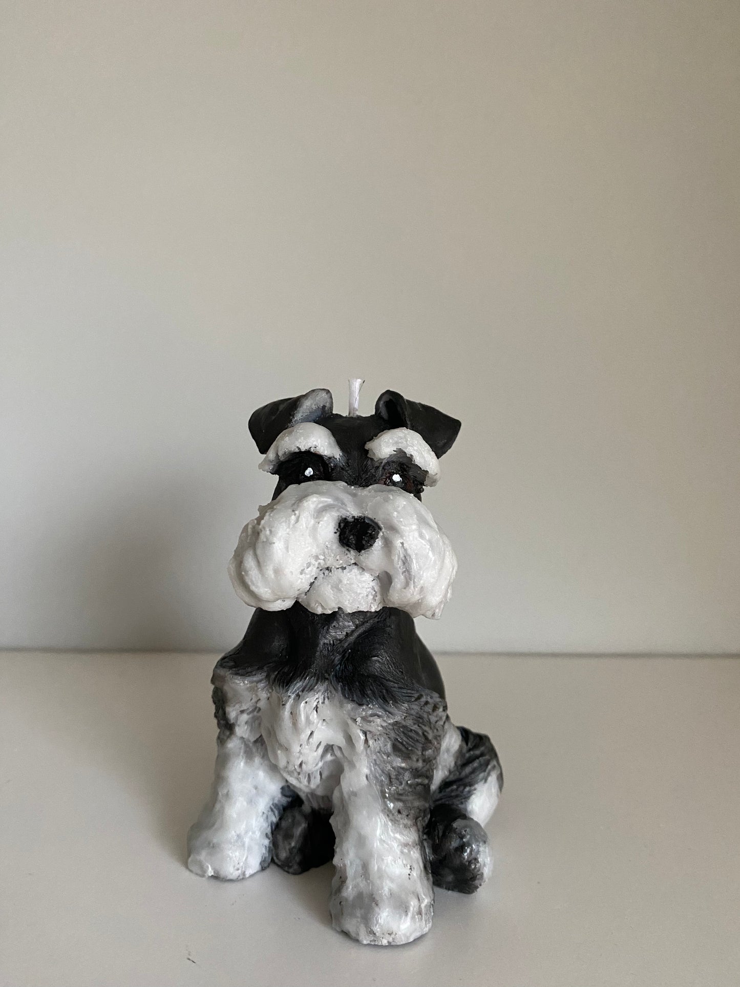 Schnauzer Candle