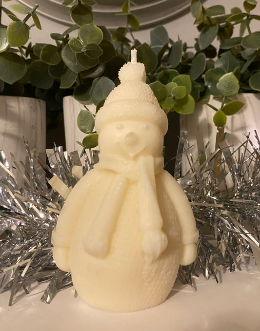 SNOWMAN CANDLE